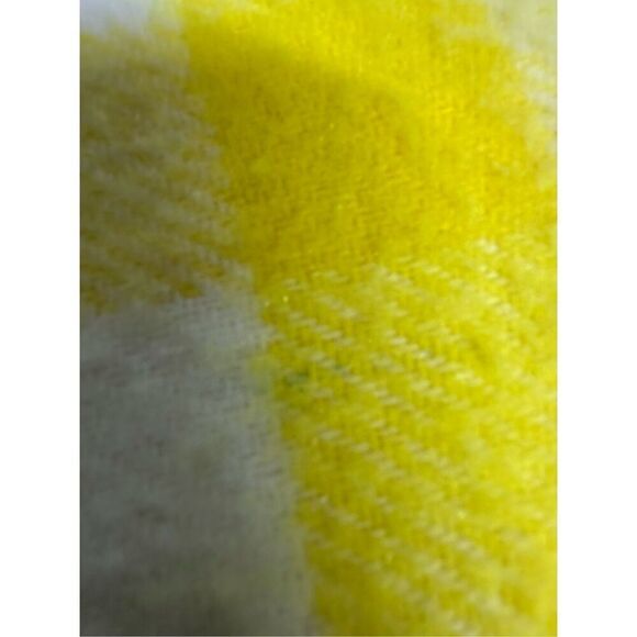 Vtg Stevens Utica Plaid Acrylic Satin Trim Thermal Knit Blanket 76”X90” Twin - Picture 3 of 8